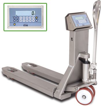 Wiegehubwagen aus Edelstahl Serie "TPWI" Professional