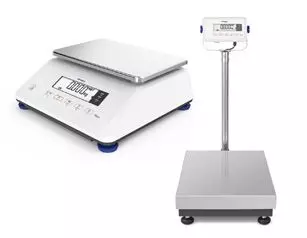 Boden- und Tischwaagen der Minebea intec Serie „Puro“